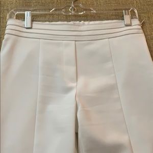Mango.  White skinny pants